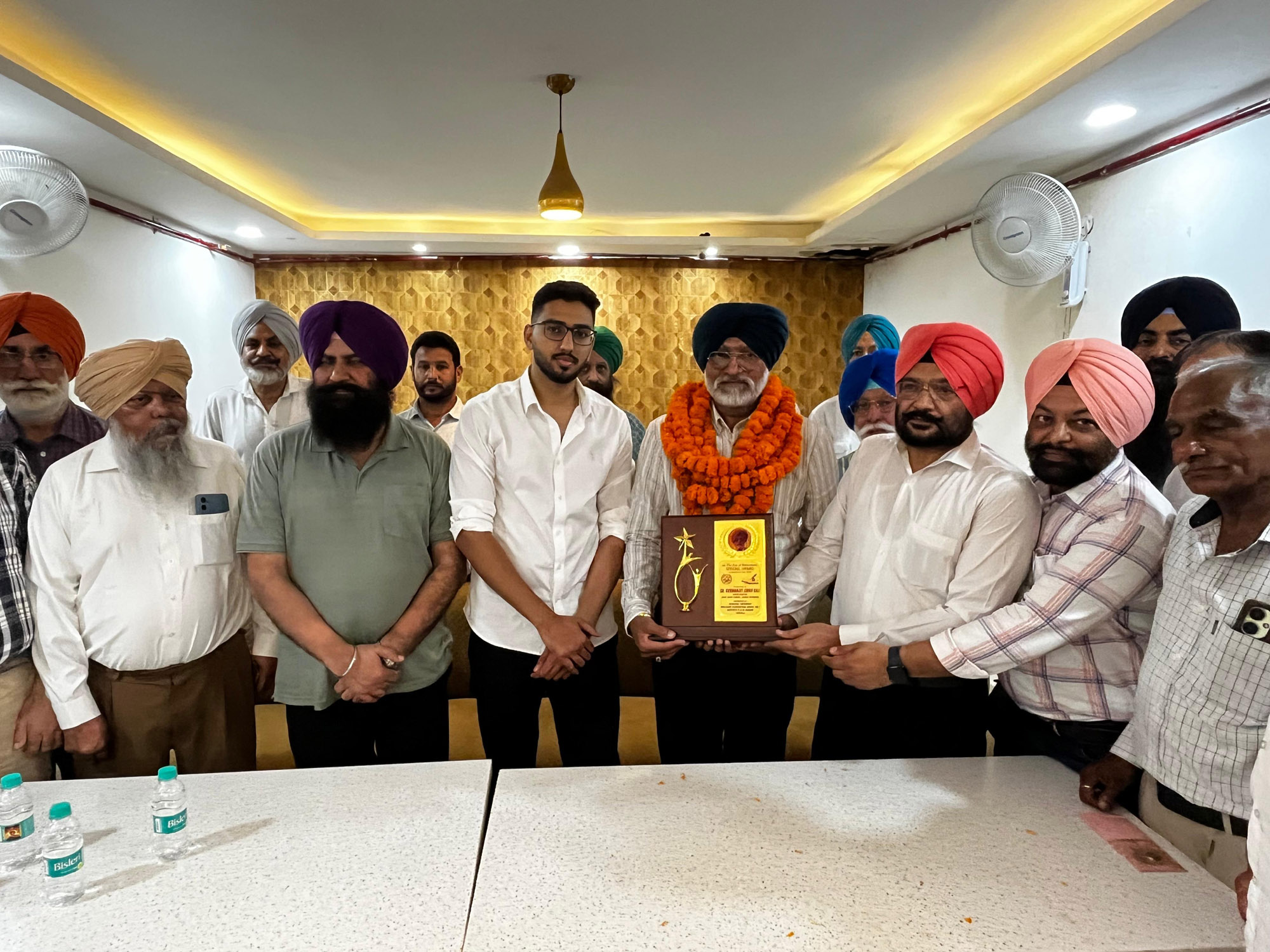 Retirement and special honors of Gurmanjit Singh Gill by the Federation.
